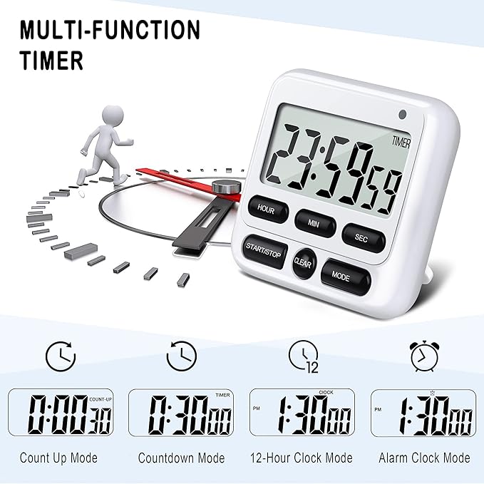 KTKUDY Digital Kitchen Timer - Image 4