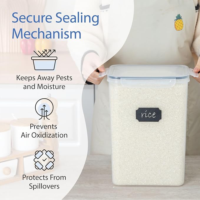Chef's Path Large Airtight Food Storage Containers - Image 6