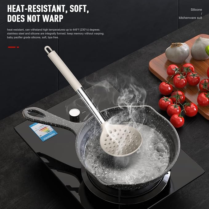 Large Silicone Cooking Utensils Set - Image 9