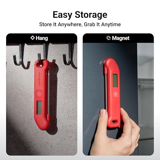 Professional Meat Thermometer Digital, ±0.5℉ NIST Certified Accuracy, Instant - Image 7
