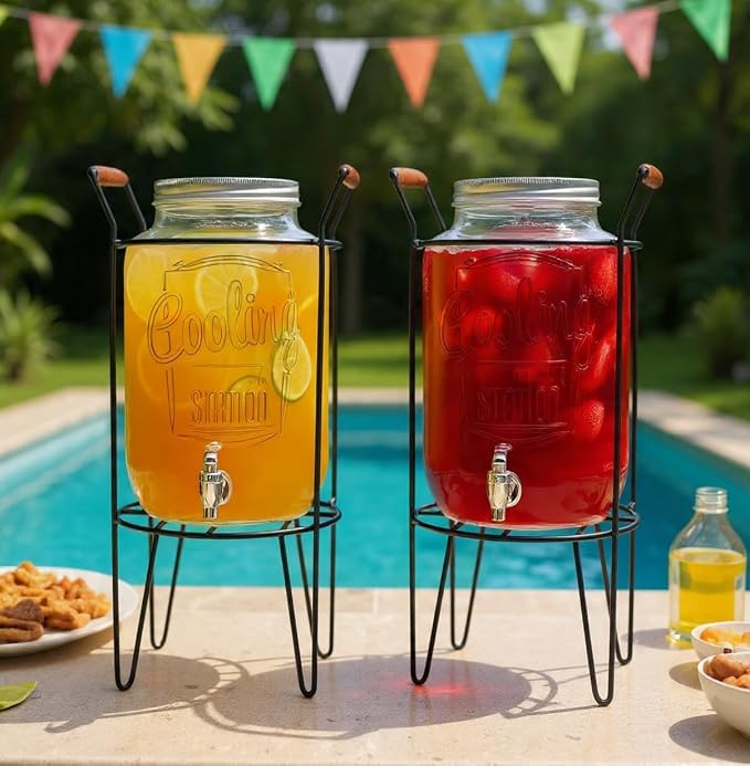 2 PACK-2 GALLON Drink Dispensers - Image 3