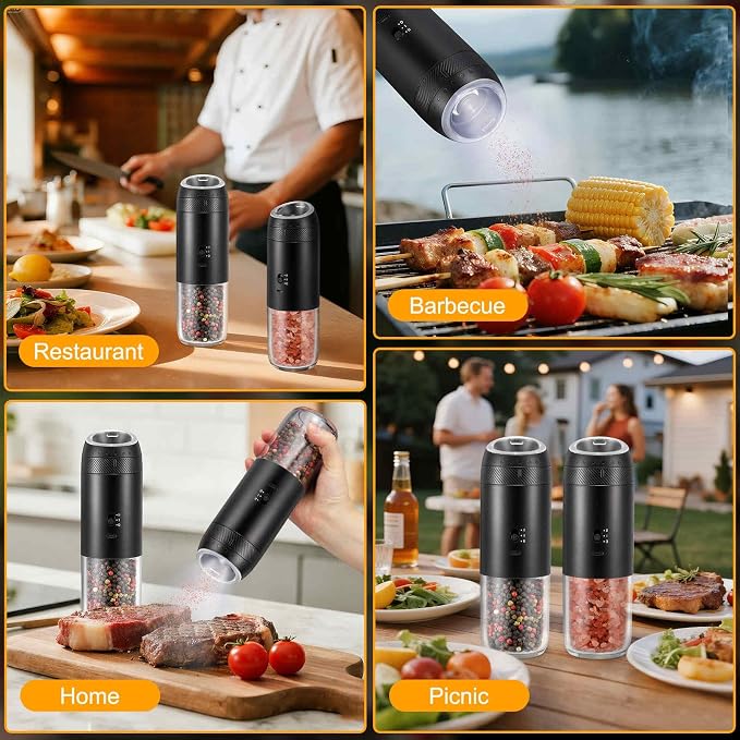 Gravity Electric Salt Grinder Set - Image 8