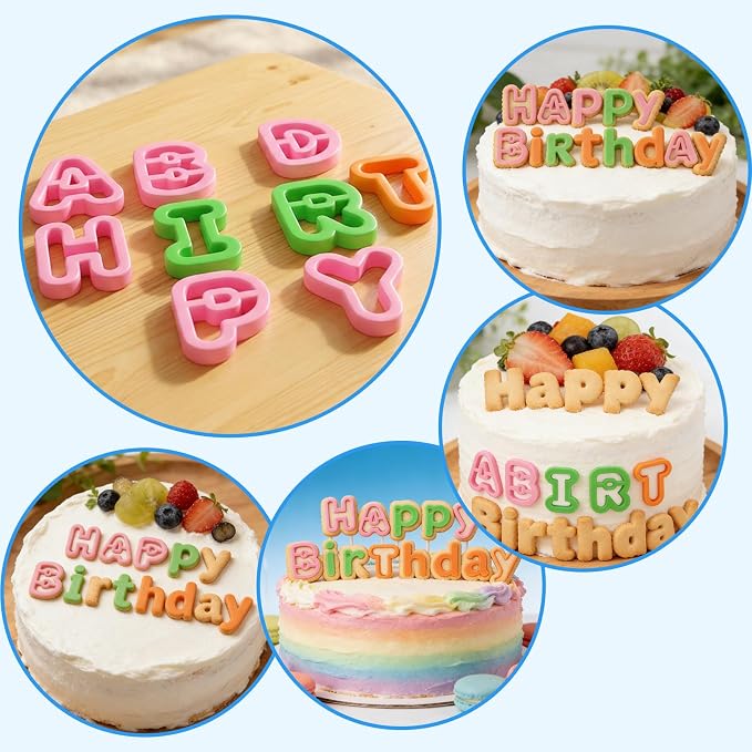 41PCS Alphabet Playdough Cutters - Image 4