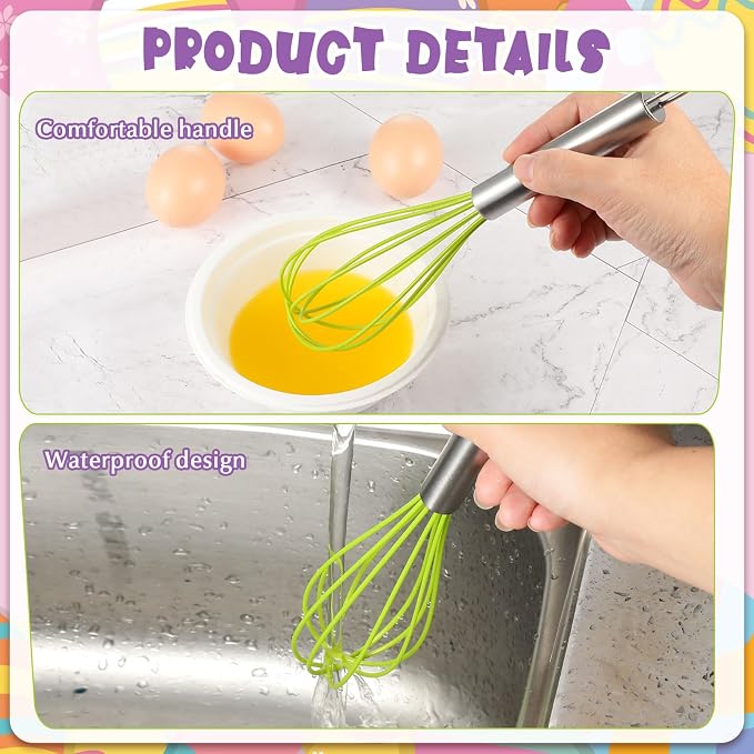 Domensi 24 Pcs 10 Inch Whisks Bulk - Image 5