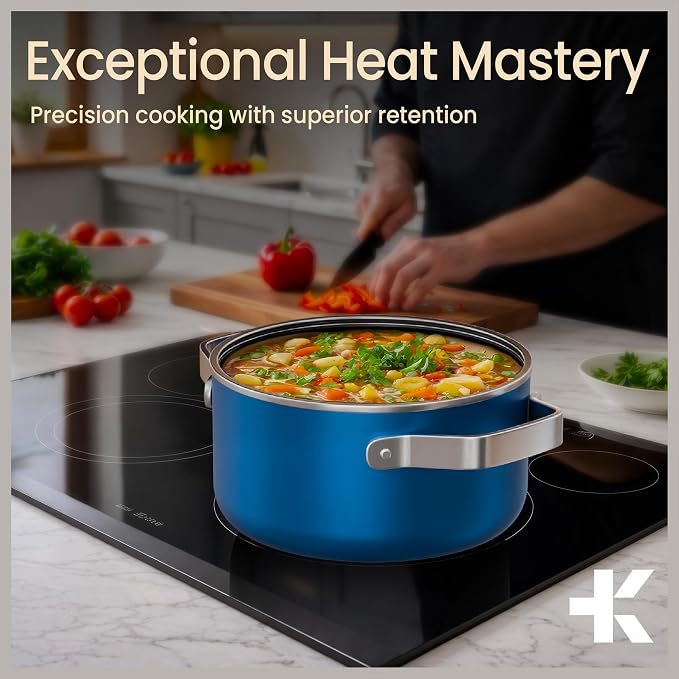 Bakken 3 Quart Ceramic Coated Stock Pot - Image 9