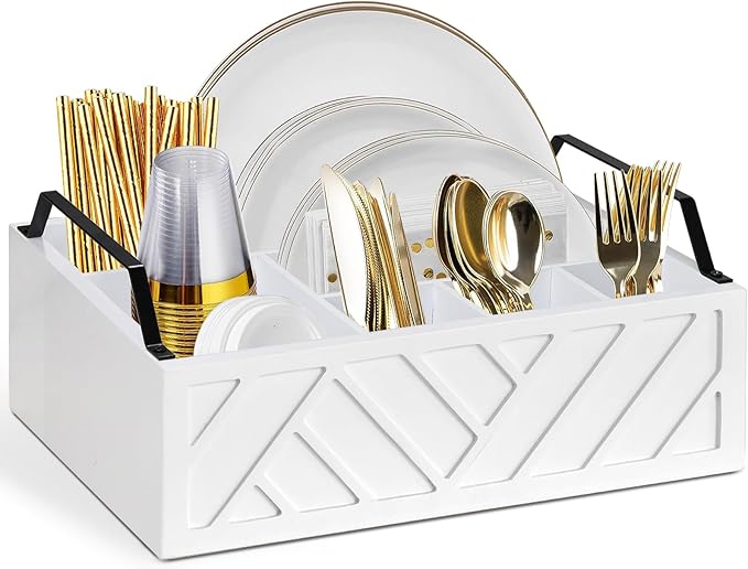 Ukonvi Paper Plate Dispenser and Holder by Ukonvi
