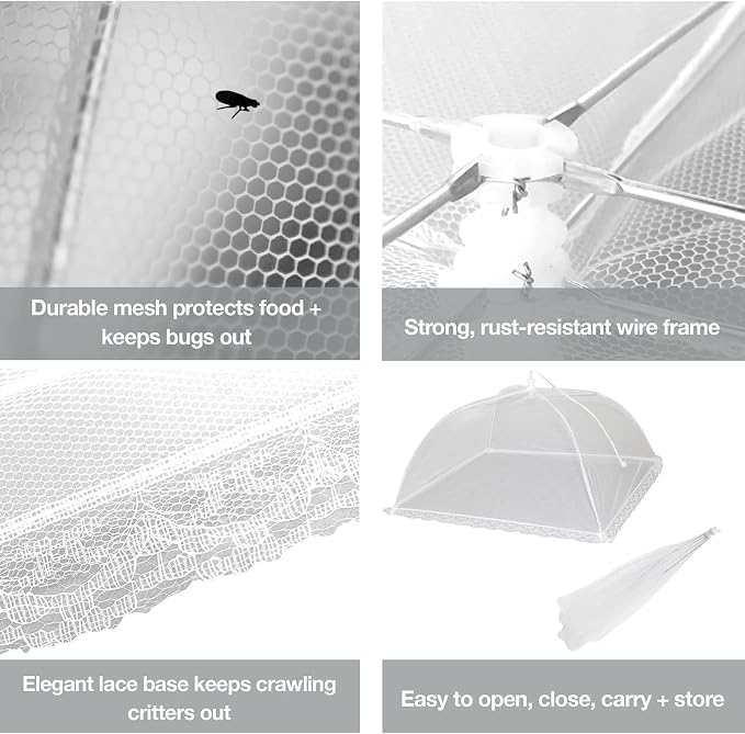 Simply Genius Pop-Up Mesh Food Covers - Image 2