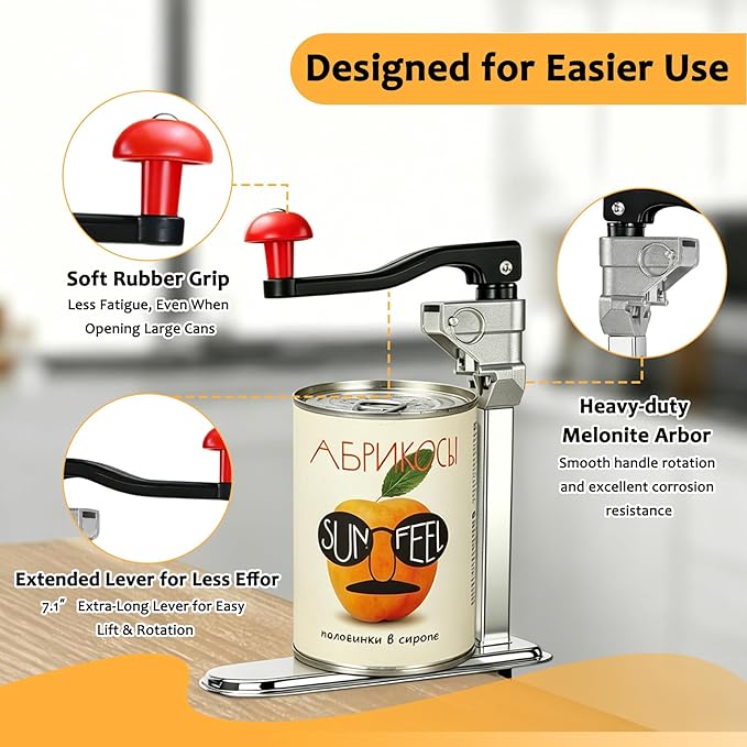 Commercial Manual Can Opener Heavy Duty - Image 4