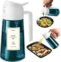 TrendPlain 16oz/470ml Blue Glass Olive Oil Sprayer by TrendPlain