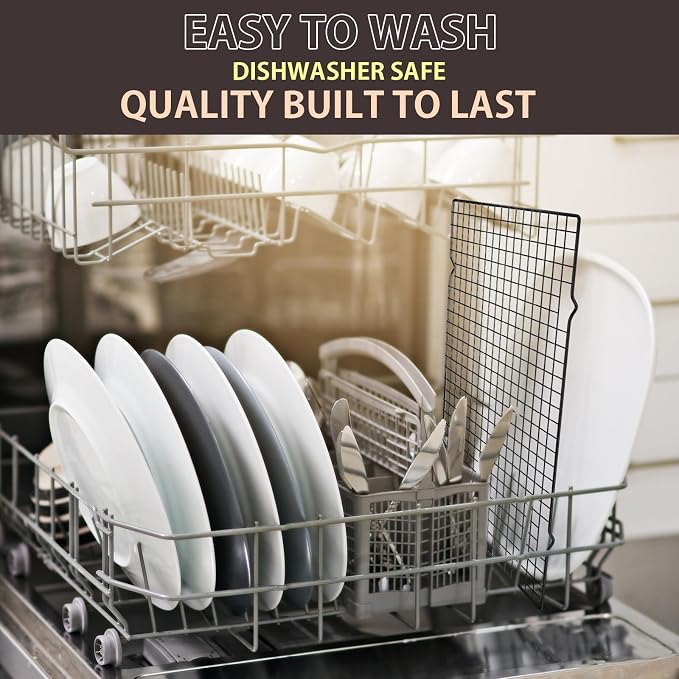 Briout Cooling Rack for Baking, Thick Wire Cookie Rack for Cooking, Oven Safe - Image 5