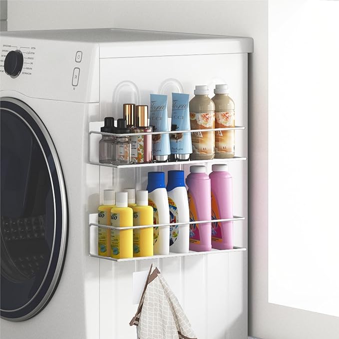 Magnetic Spice Rack For Refrigerator, Space Saving Magnetic Shelf For Fridge - Image 3