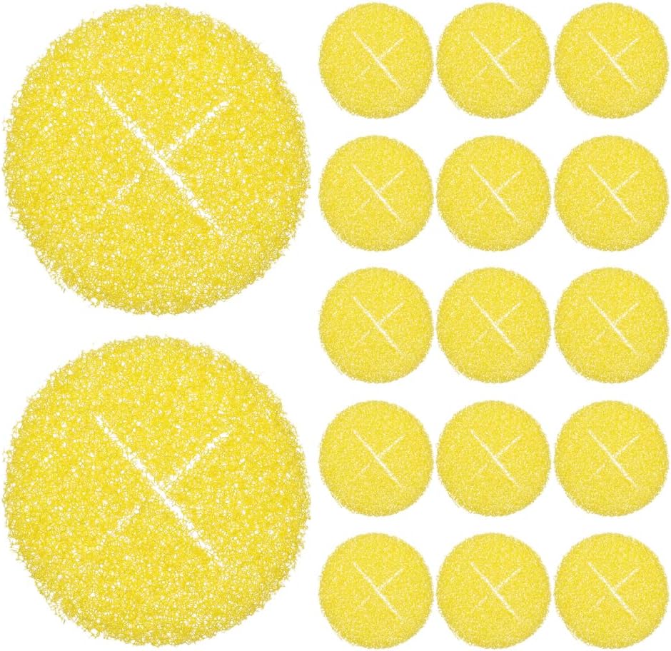 Gadpiparty Kitchen Sink Drain Hair Catcher Strainer 36Pcs Polyether