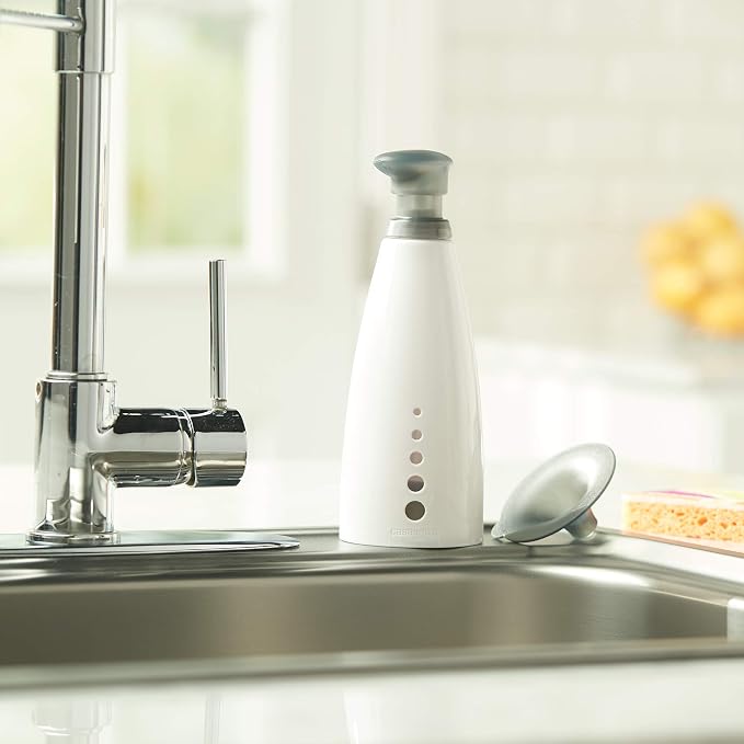 Casabella Sink Sider Soap Pump Bottle 14-Ounce Multipurpose Dispenser - Image 5