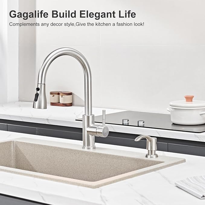 GAGALIFE Kitchen Sink Soap Dispenser - Image 8