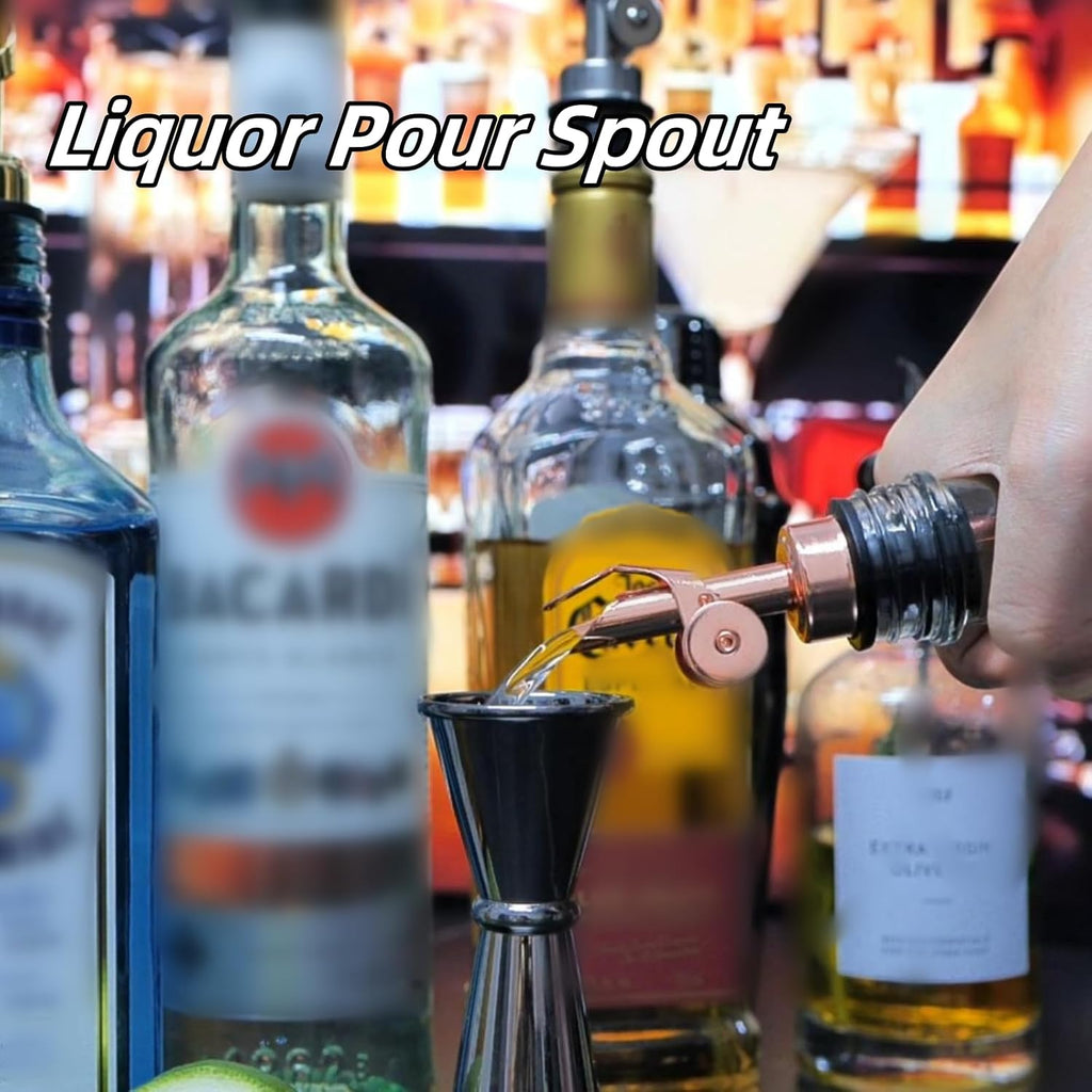 Olive Oil Dispenser Spout, Weighted Liquor Pour Spout, Dispenser