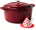 SENSARTE Enameled Cast Iron Dutch Oven Pot by SENSARTE