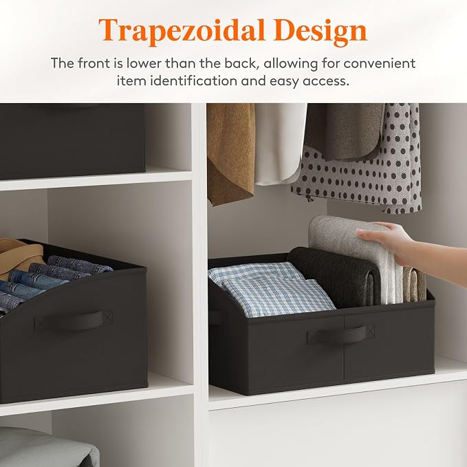 Lifewit Trapezoid Closet Storage Bins - Image 3