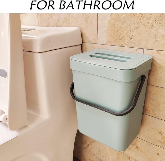 stonespace Compost Bin Indoor Kitchen Sealed, Mountable Compost Bucket - Image 4