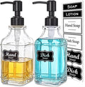JASAI 2Pack Glass Soap Dispenser by JASAIHOME