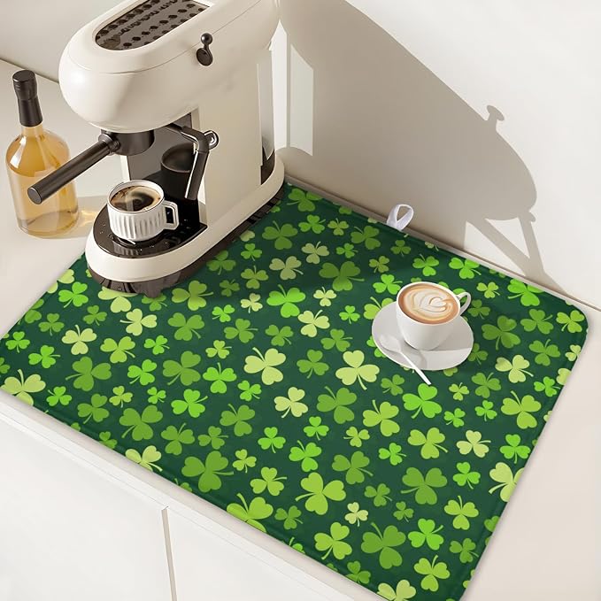St. Patrick's Day Dish Drying Mat - Image 7