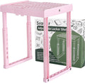 Svartur Adjustable Locker Shelf Pink Height and Width Adjustable Locker by Homepage