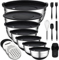 Unokit Mixing Bowls with Lids Set by Unokit