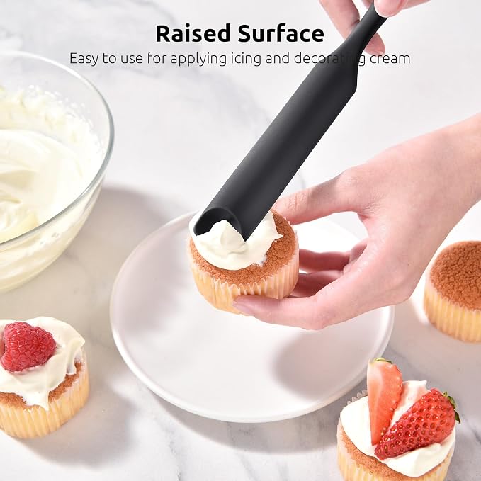 U-Taste Silicone Jar Spatula for Sourdough Starter: Long Skinny Food-Grade Jam - Image 8