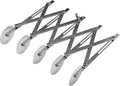 Ateco 5 Wheel Stainless Steel Cutter, 2 1/8 Inch Wheels by Ateco