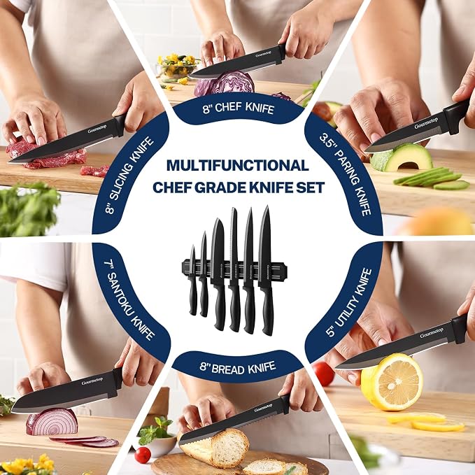 Gourmetop Kitchen Knife Set - Image 7