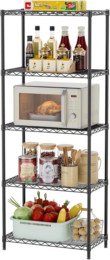 SINGAYE Shelf Wire Shelving Adjustable Storage Shelves Rack Standing Units - Image 9