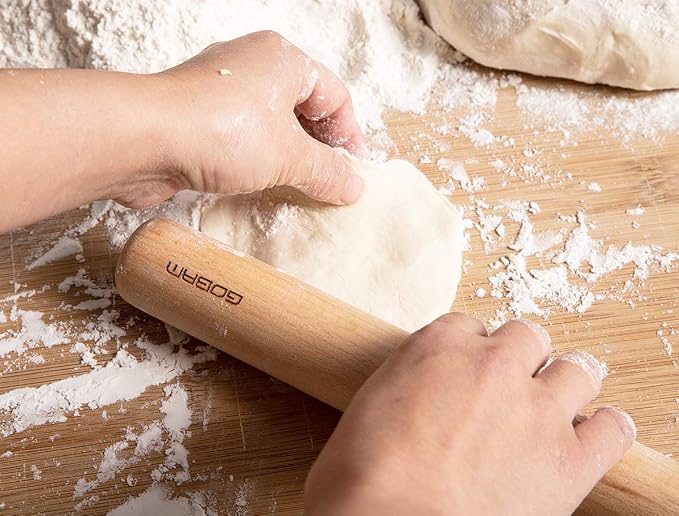 GOBAM Wood Rolling Pin, Large - Image 6