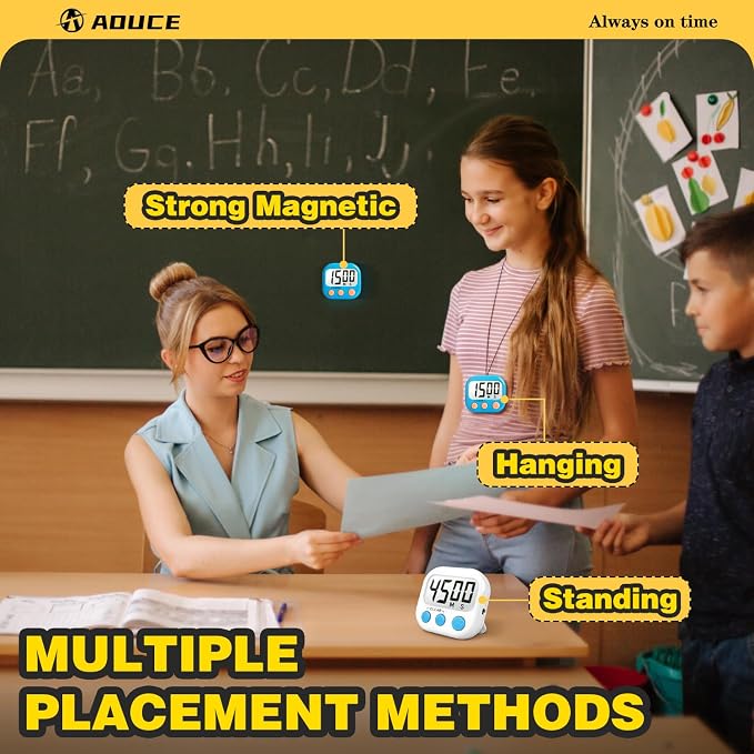 Classroom Timers for Teachers Kids Large Magnetic Digital Timer Teacher - Image 6