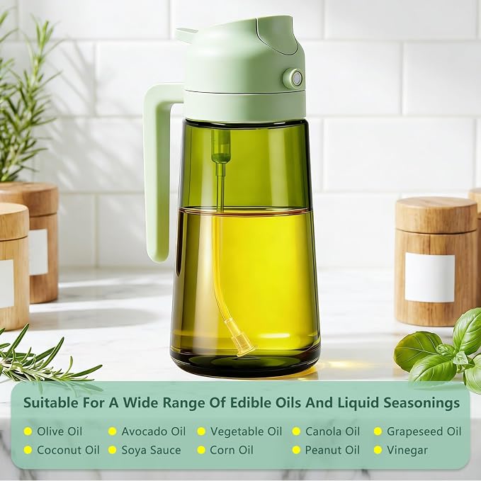 Olive Oil Sprayer & Dispenser Bottle - Image 7