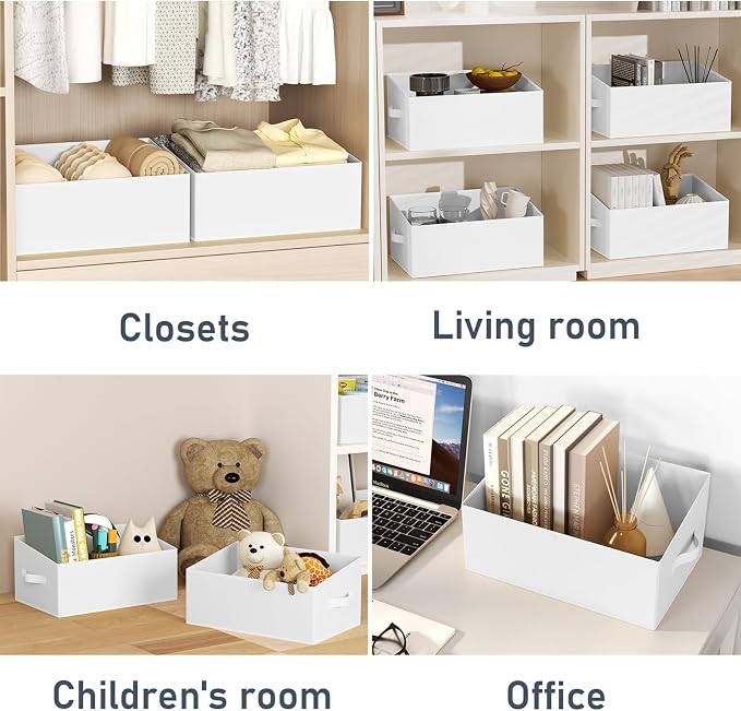 DIMJ Closet Storage Bins 8 Pack - Image 8