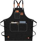 AFUN Chef Aprons for Men Women by BringYouaFun