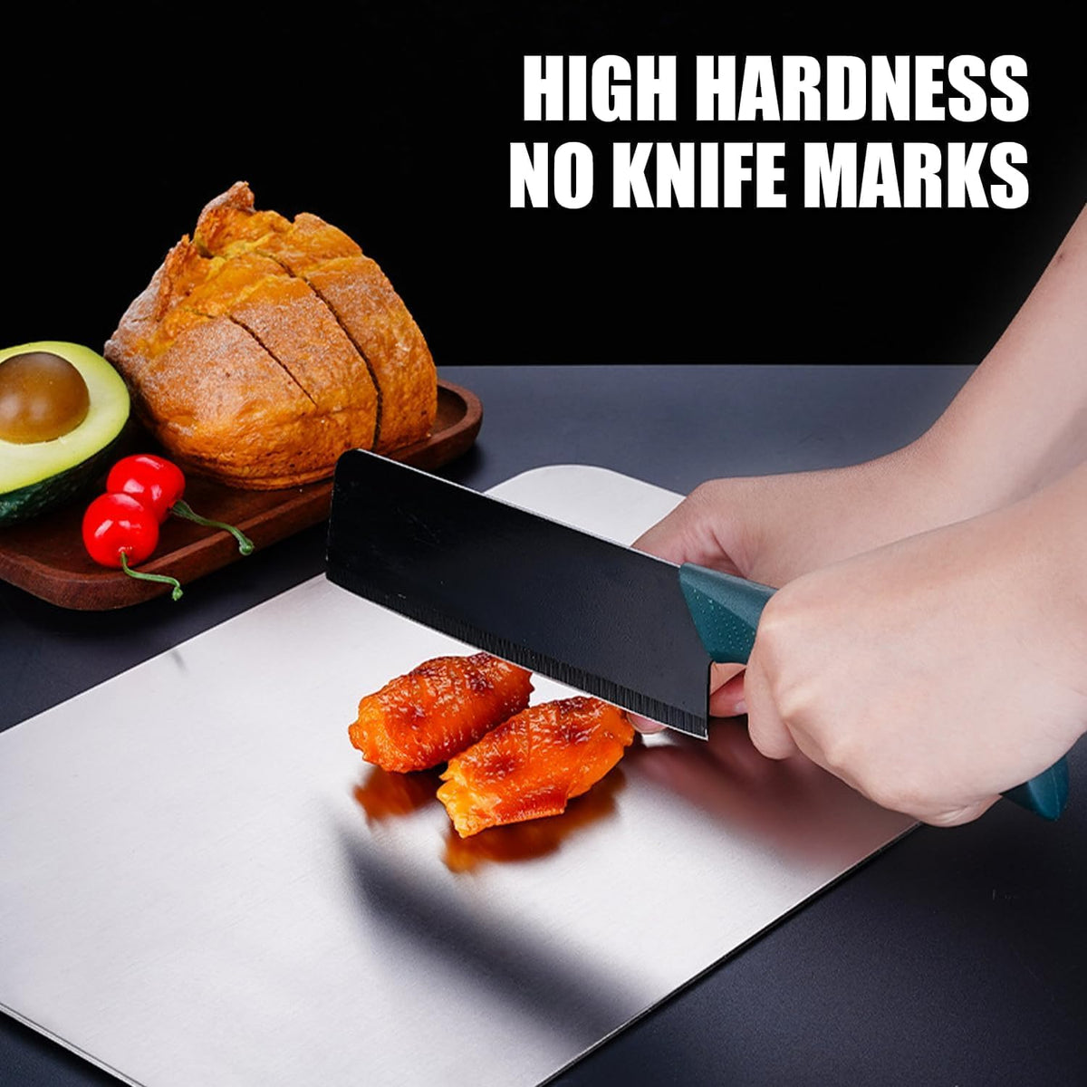 Titanium Cutting Board - 2026 New Upgrade 100% Pure Titanium Cutting