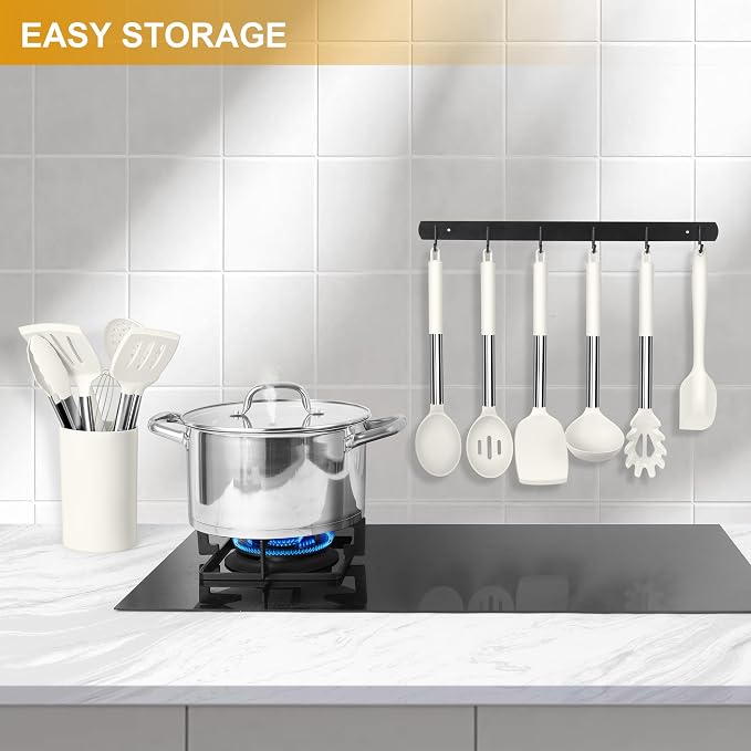 LIANYU 15 Pcs Cooking Kitchen Utensils Set - Image 7