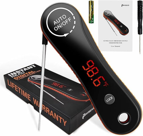 0.5s Instant Read Digital Meat Thermometer, Paysean ±0.5℉ by Paysean