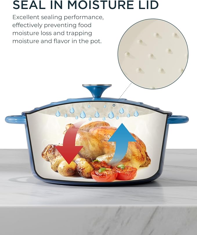 Enameled Cast Iron Dutch Oven - Image 3
