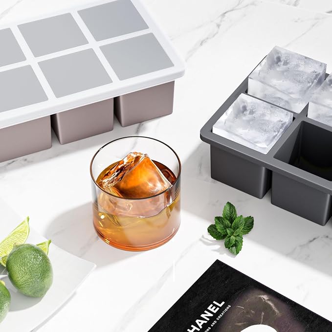 Large Ice Cube Tray for Whiskey: FDDBI Big Square Ice Cube Maker for Cocktail - Image 6