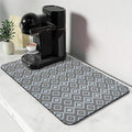 Bloss Dish Drying Mat, 2025 Multiple Usage Coffee Bar Mat, Kitchen Counter Mat by Bloss