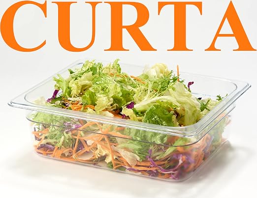 CURTA 6-Pack 1/2 Size 4" Deep NSF Polycarbonate Food Pans | Dishwasher & - Image 7