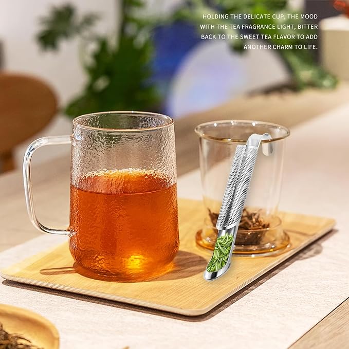 2 Pack Tea Infusers, Extra Fine Mesh Tea Strainer - Image 3
