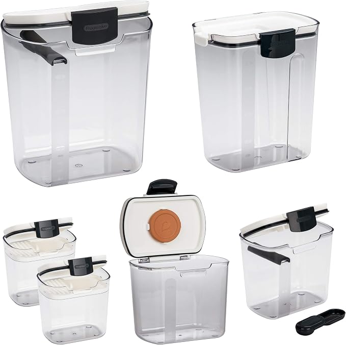 Progressive ProKeeper Baker's Airtight Kitchen Storage Canister Container Set - Image 5