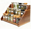 Acacia Wooden Spice Rack for Countertop by Arflo