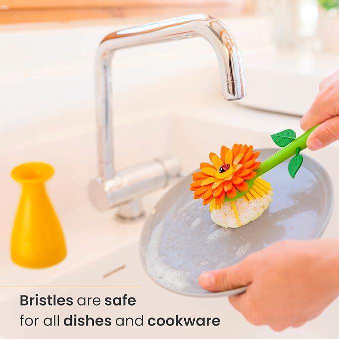 Vigar Flower Power Dish Brush - Image 4
