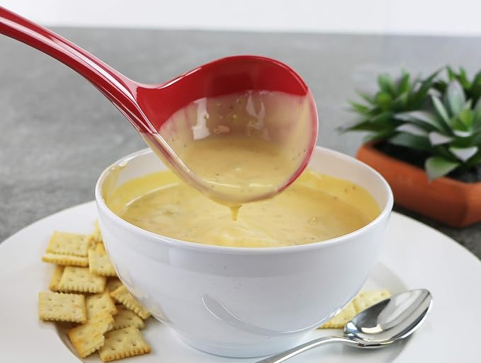Reston Lloyd Melamine Soup Ladle Kitchen Utensil, Durable BPA-Free Plastic - Image 4