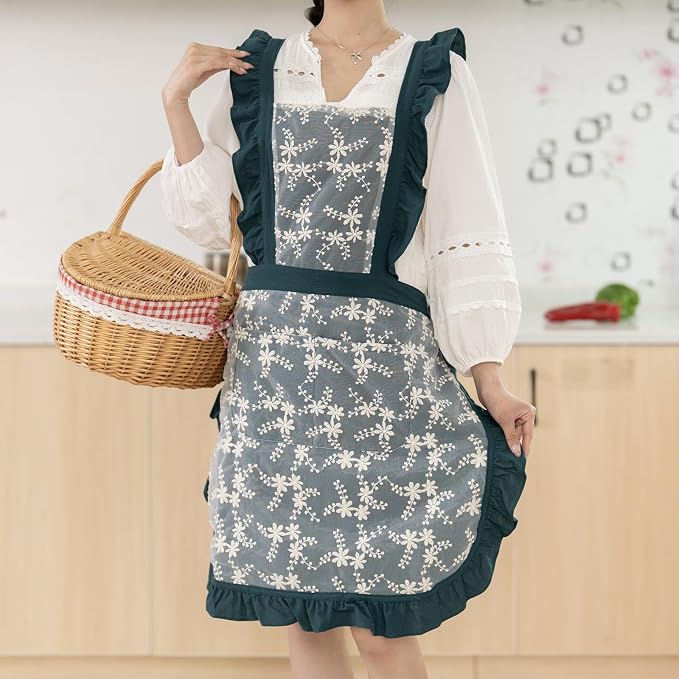 Pinknoke Vintage Pinafore Apron Dress - Image 2