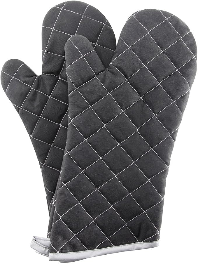 Oven Mitts Flame Retardant Mitts Heat Resistant to 425 °F 15 Inch Kitchen Mitt by ARCLIBER