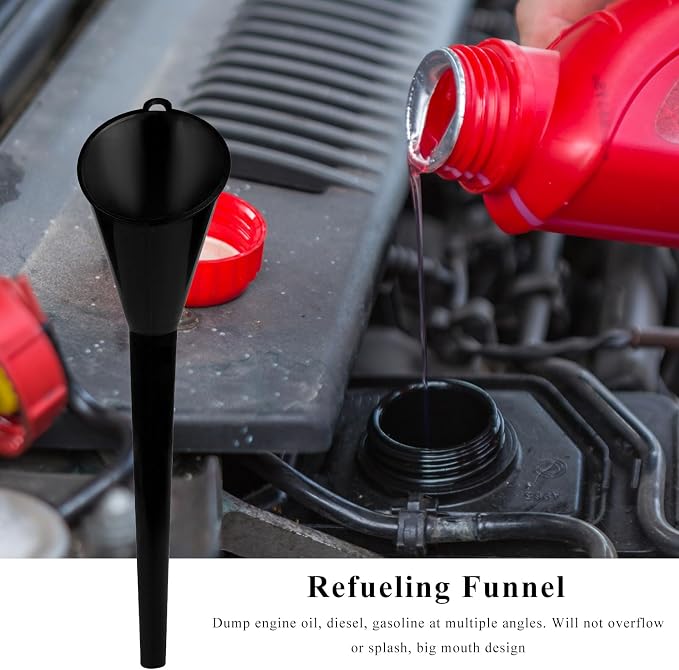 2 PCS Oil Funnel, Automotive Use Funnels - Image 4